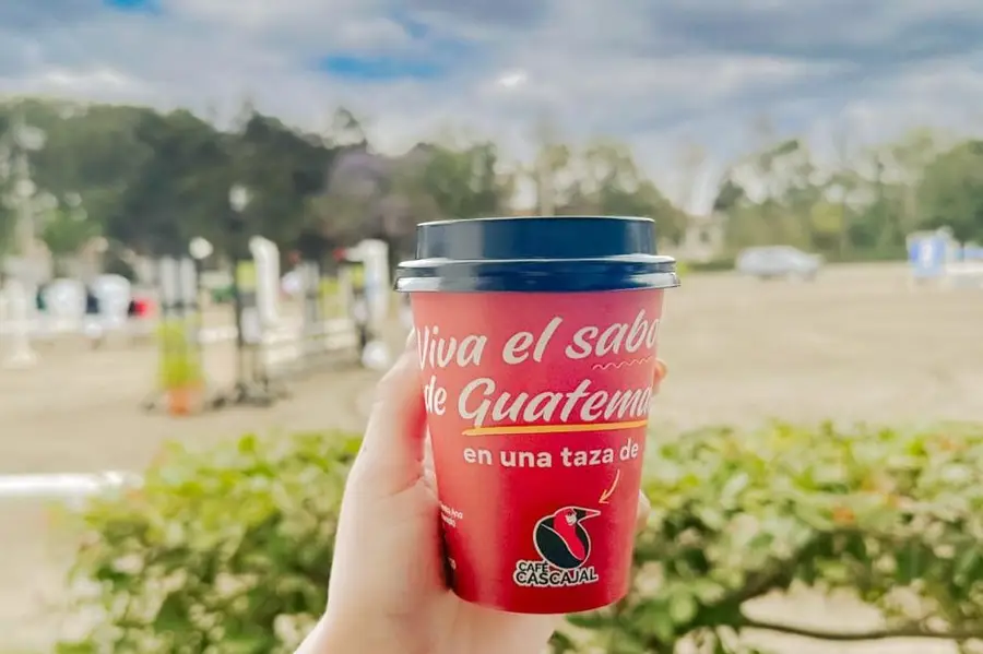 Vaso de café servido de Café Cascajal