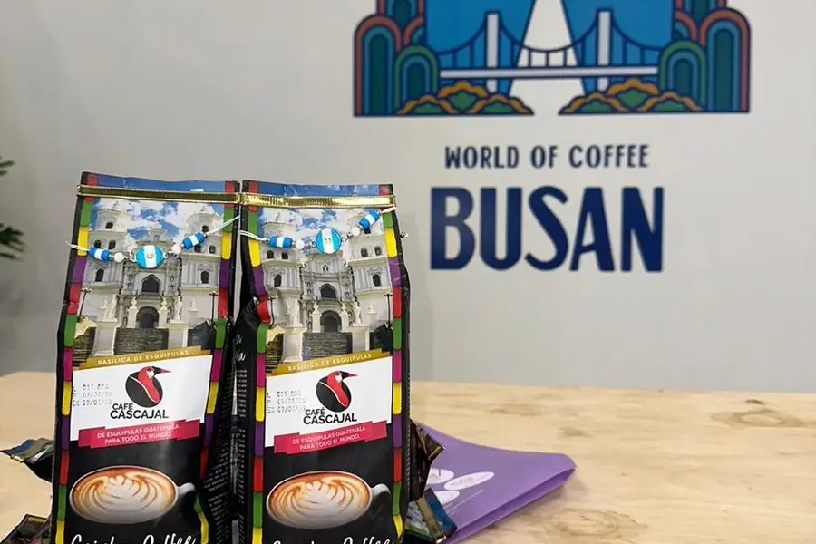 Stand de Café Cascajal en Busan